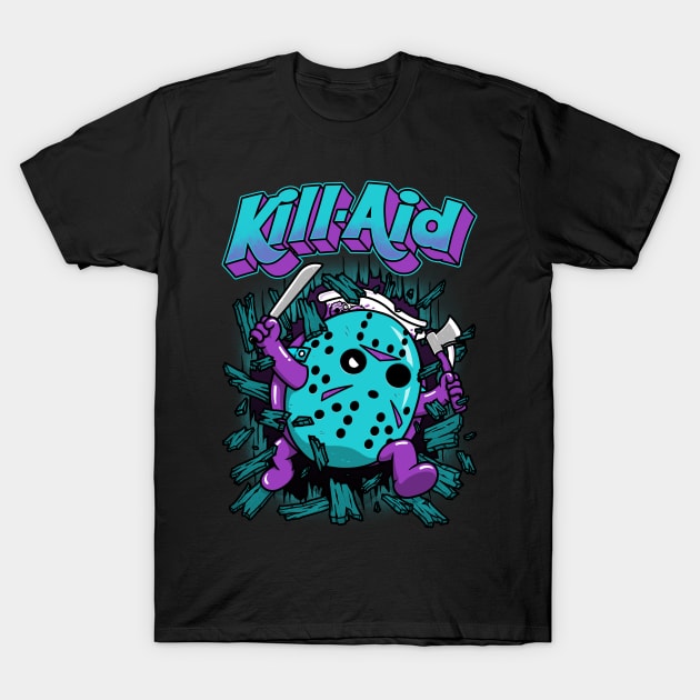 Kill-Aid Rotten Grape Flavor T-Shirt by pigboom